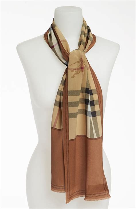 burberry haymarket silk scarf|authentic burberry silk scarf.